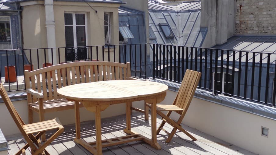 Réhabilitation de chambres de bonnes en deux logements — vue 7