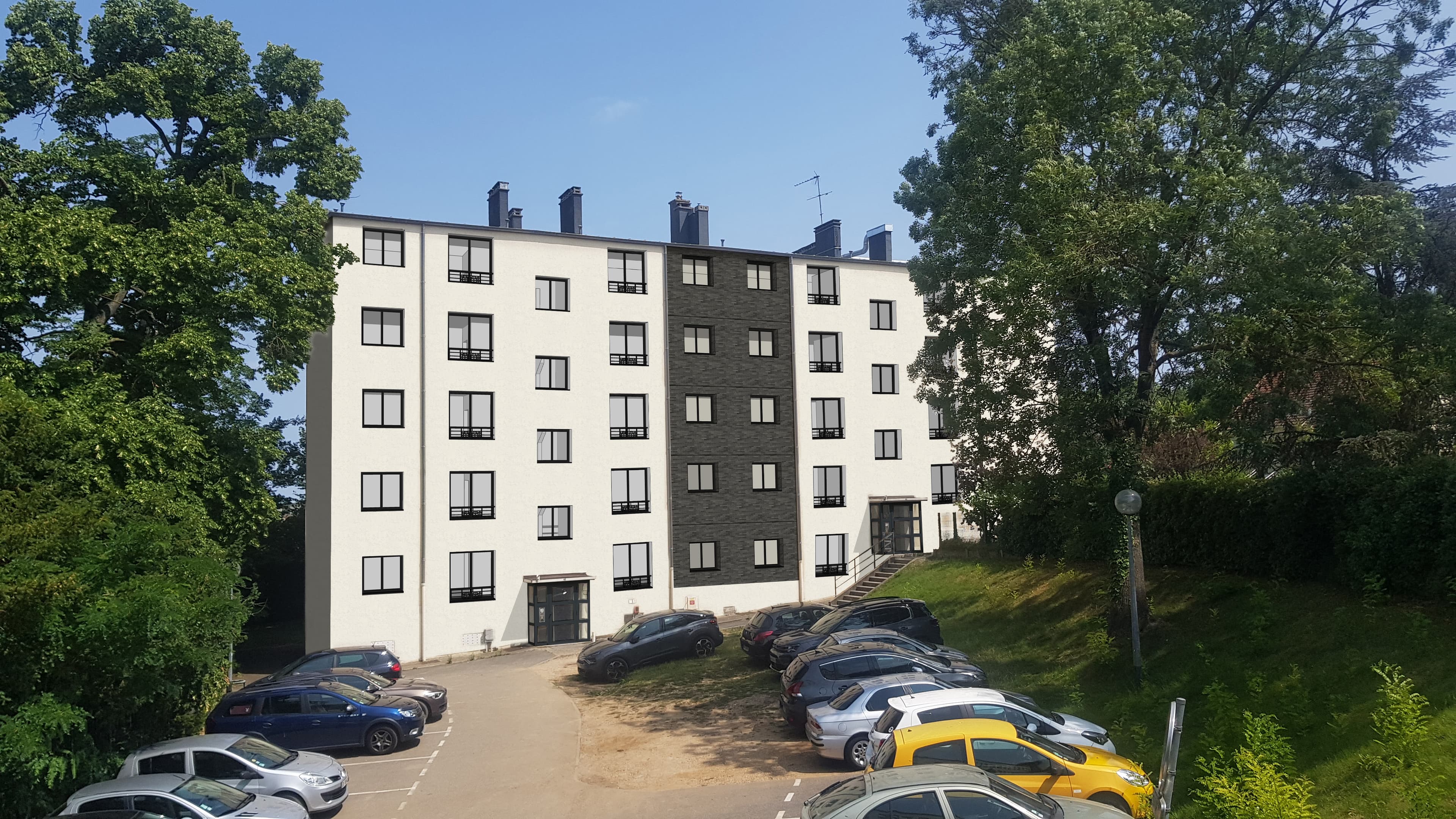 Ravalement des façades avec ITE en secteur ABF — vue 2
