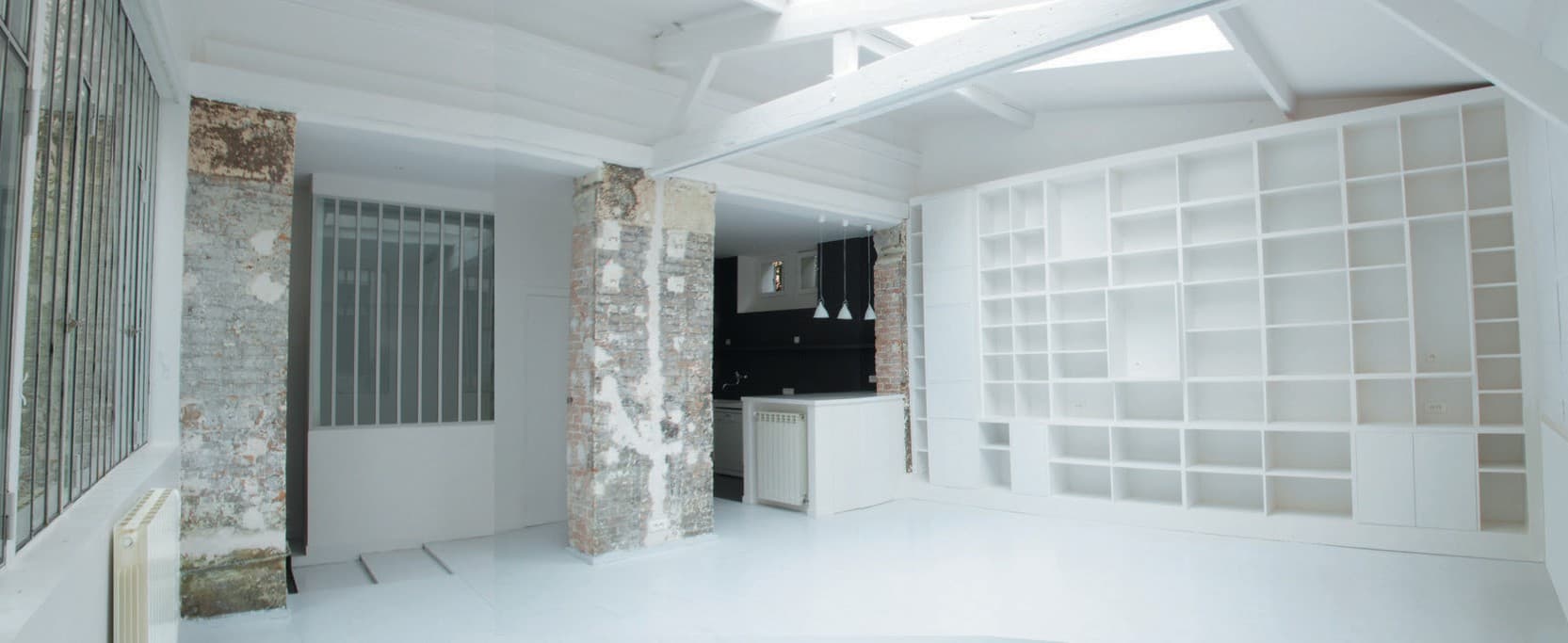 Réhabilitation d'un loft Parisien — vue 1